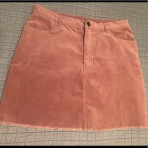 Forever 21 blush skirt
